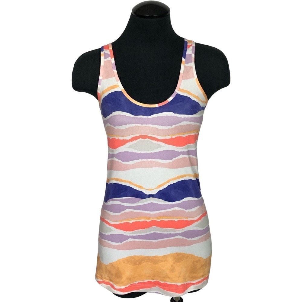 LuluLemon Pastel Pattern Tank - Women’s S